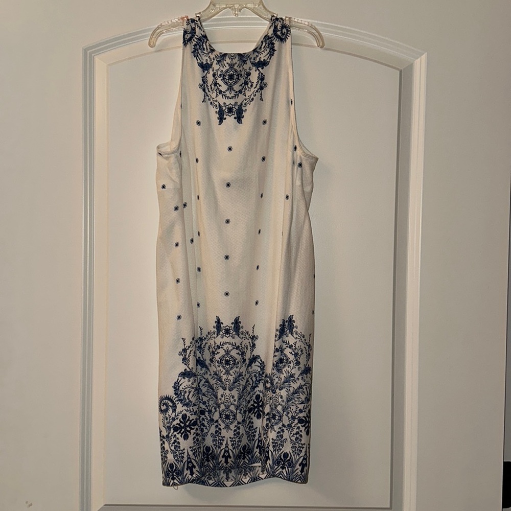 Aeropostale White & Blue Dress Size XS
